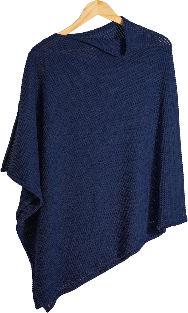 BEWDIO Nursing Cover for Breastfeeding, Soft Breathable Privacy Poncho, Portable Breast Feeding Covers for Women - Image 1